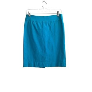 Banana Republic pencil skirt, Turquoise, Size 6